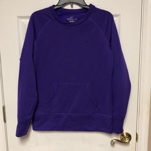 Nike purple therma-fit sweatshirt